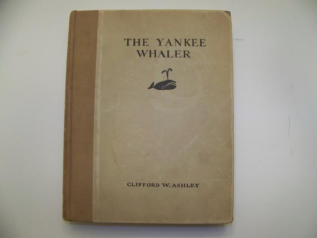 The Yankee Whaler & Signed Ink Drawing by Clifford w. Ashley 1st addtion item wh5428