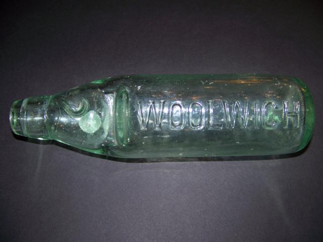 Unusual Pair of Fish Head Bottle with Marble Stopper item na1503