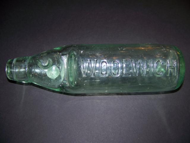 Unusual Pair of Fish Head Bottle with Marble Stopper item na1503