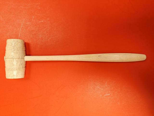 19th Century Sailor Made Whale Bone Gavel item as2604